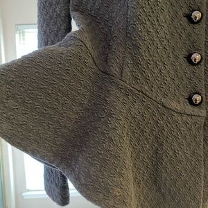 Vintage Betsey Johnson Peplum Bondage Suit